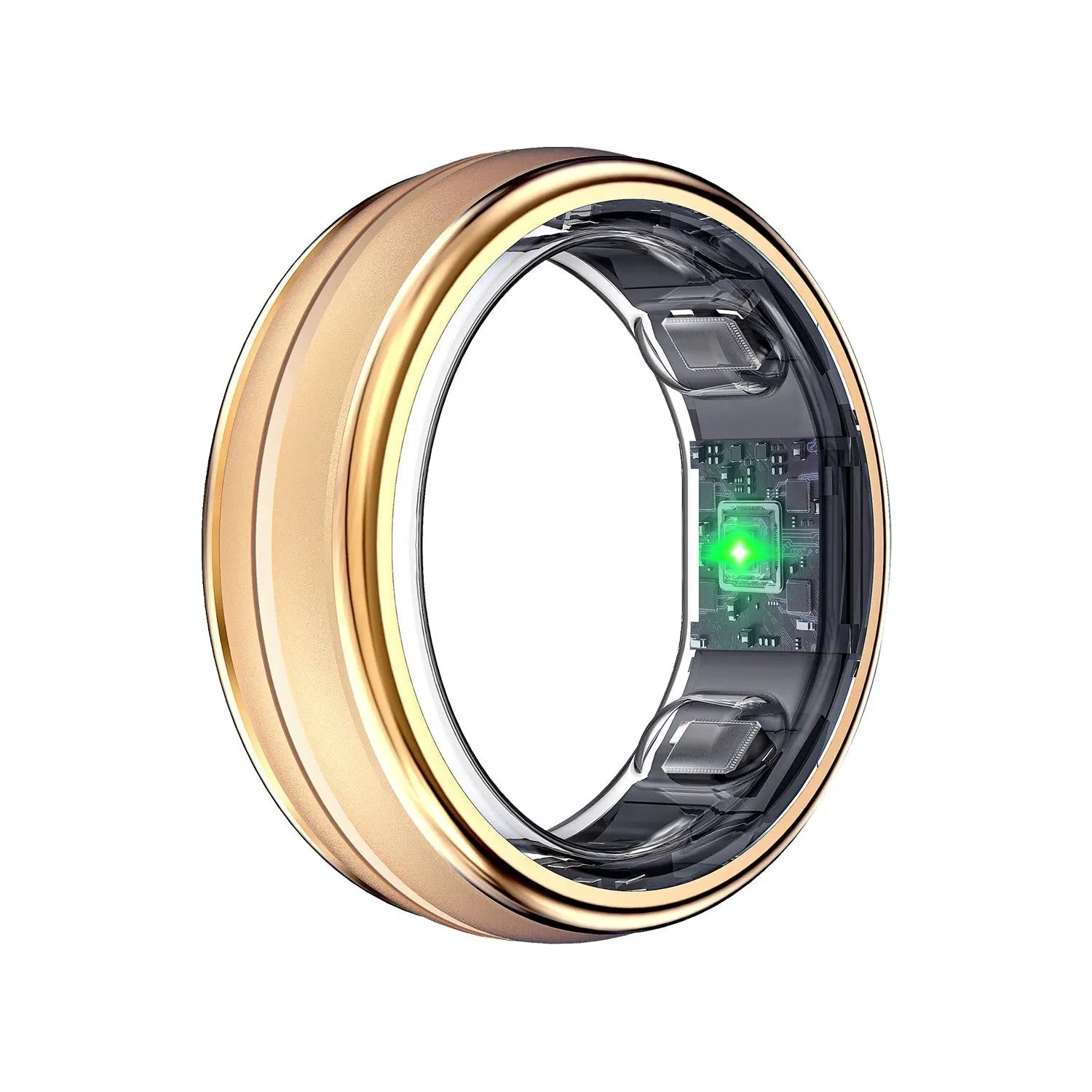 SeekZero Smart Ring Rose Gold,health monitor ring,sleep ring - No App Subscription, with Sizing Kit, 7-10 Days Battery Life, Activity & Sleep Tracker, Stress & Heart Rate Monitor SeekZero